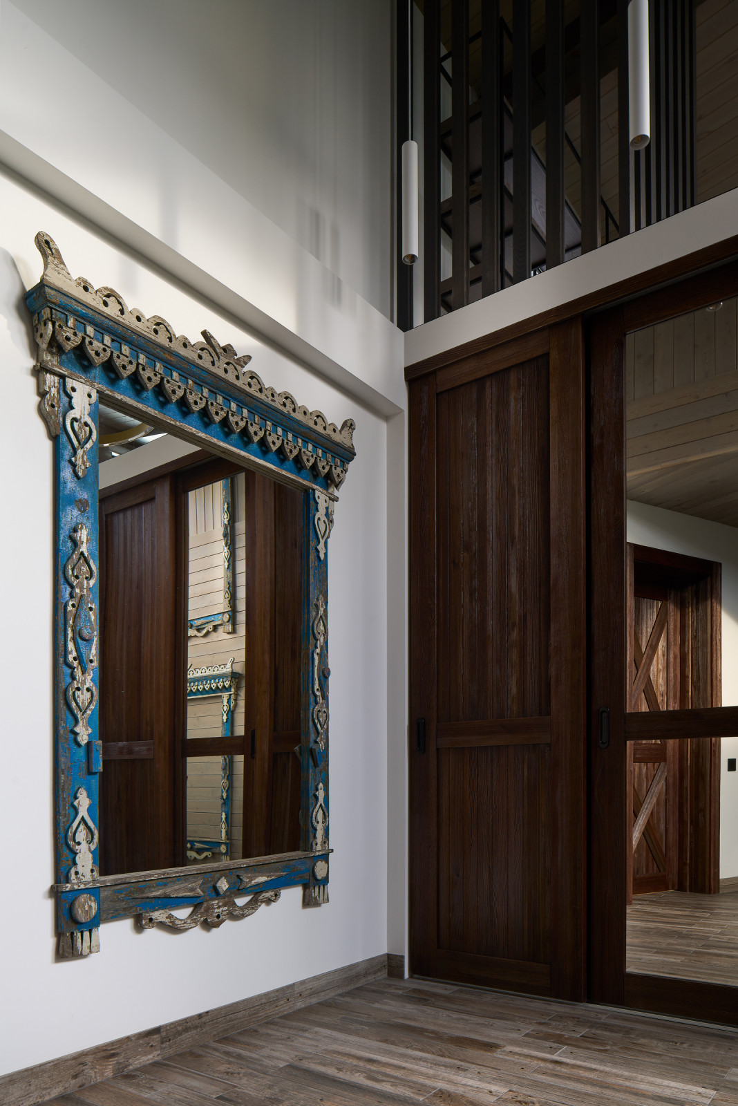 дом на гольф поле