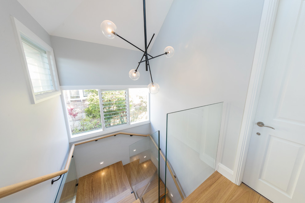 This is an example of a contemporary staircase in Sydney.