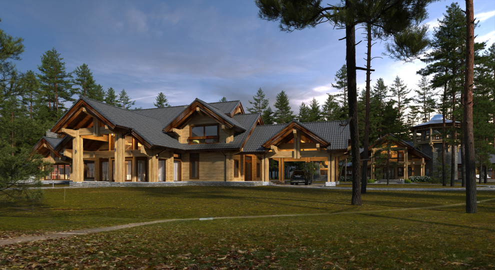 Современная усадьба в классическом стиле