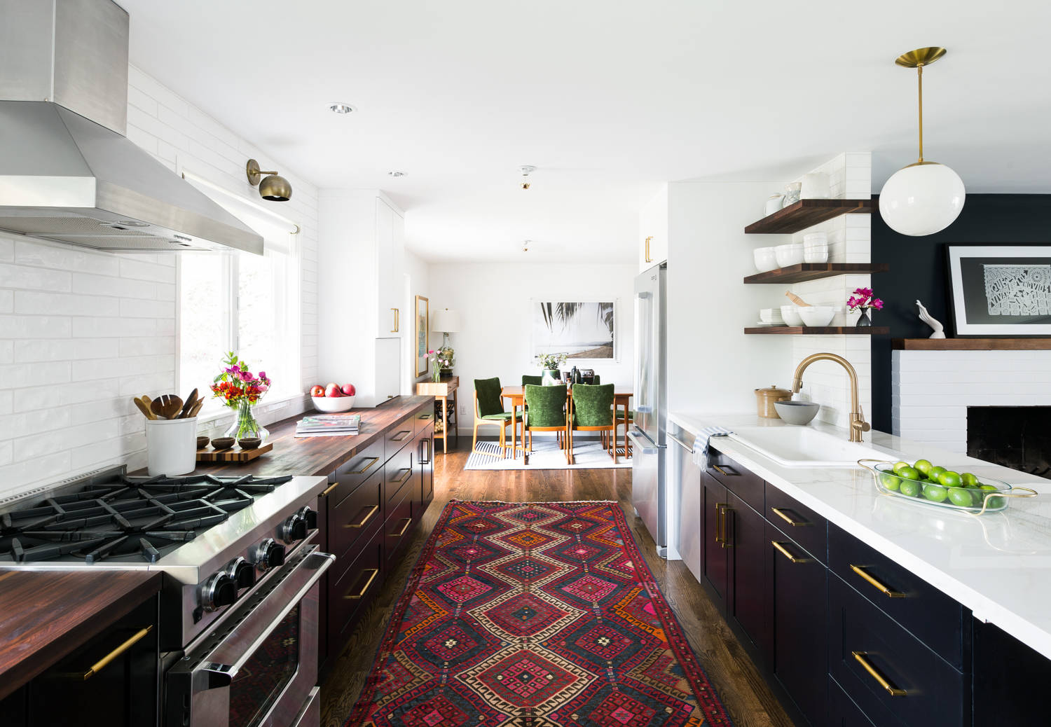 Add Warmth & Style to Your Kitchen With a Runner Rug | Houzz AU