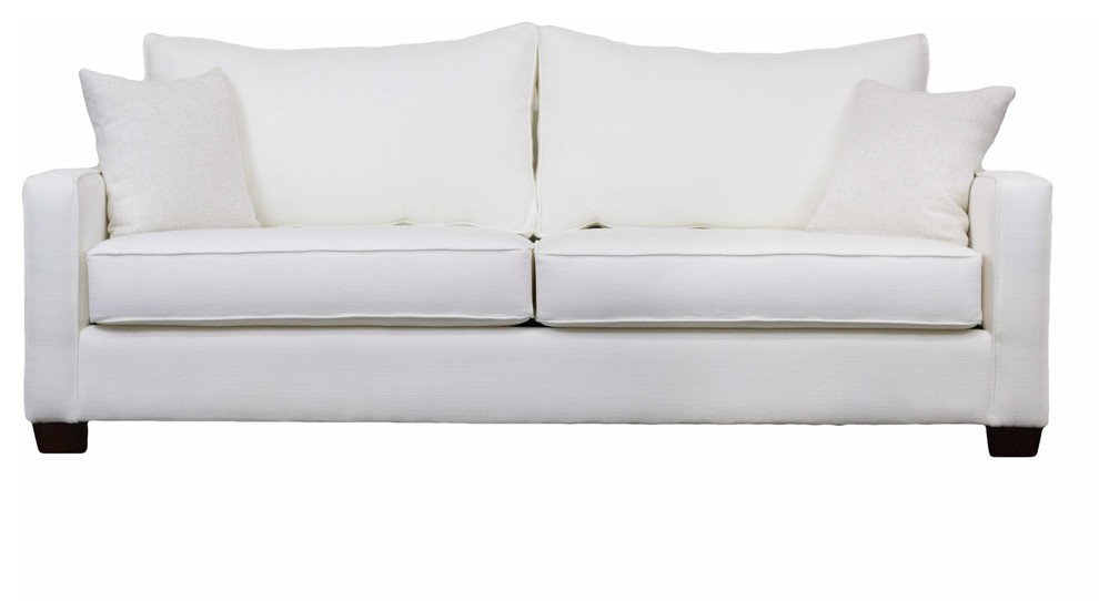 Eclipse Sofa White Contemporary Sofas by M2 Los Angeles Custom