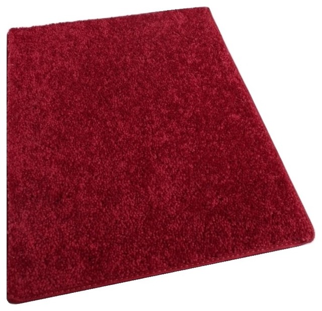 Shaw, Om Ii Ruby Slipper Red Carpet Area Rugs 30 oz Cut Pile, 2'x3