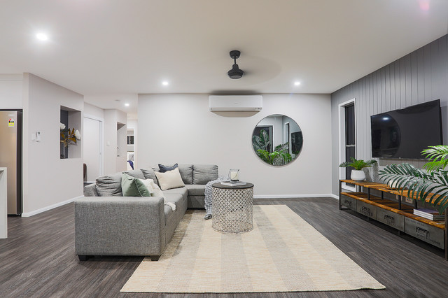 Smith Service Pty Ltd Display Home industrielt-dagligstue
