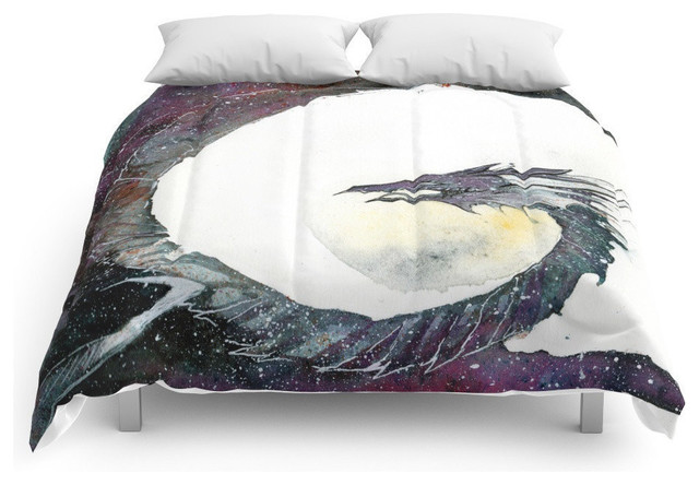 Cosmos Dragon Comforter Asian Comforters And Comforter Sets