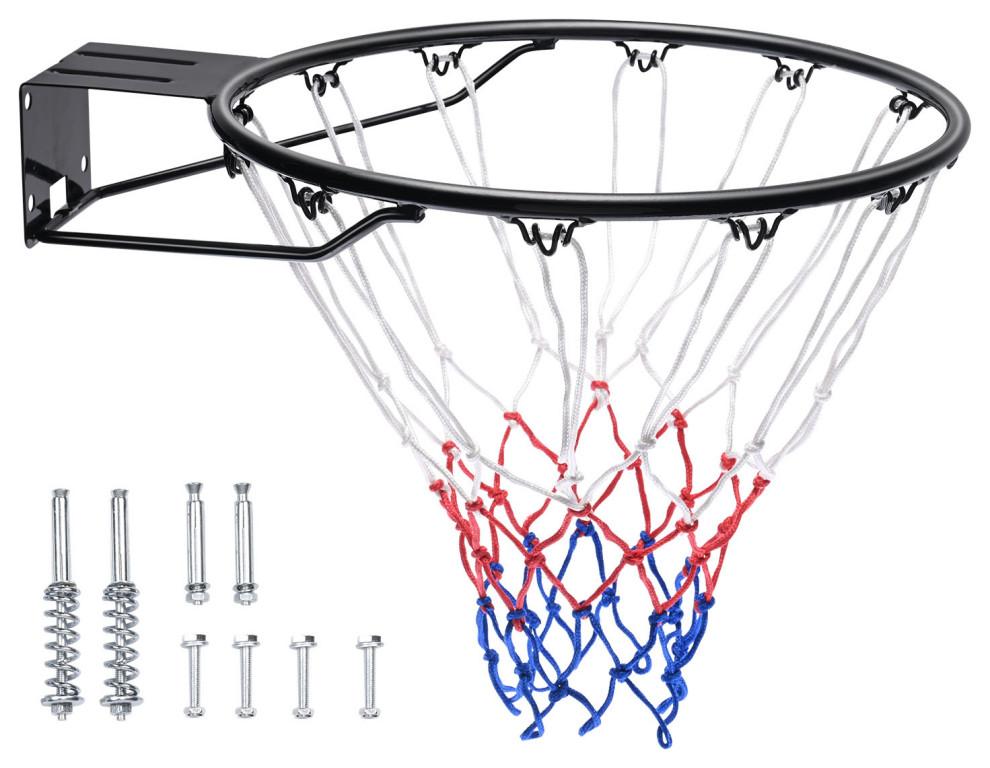 VEVOR Basketball Rim Replacement Outdoor Heavy Duty Hanging Flex Hoop