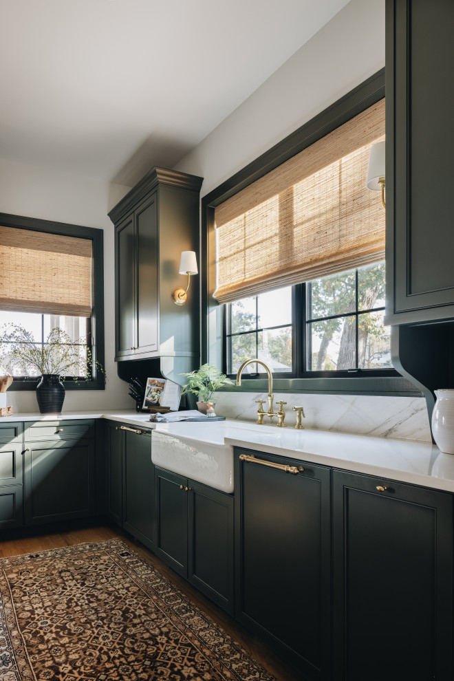 Inspiration for a transitional kitchen remodel in Chicago