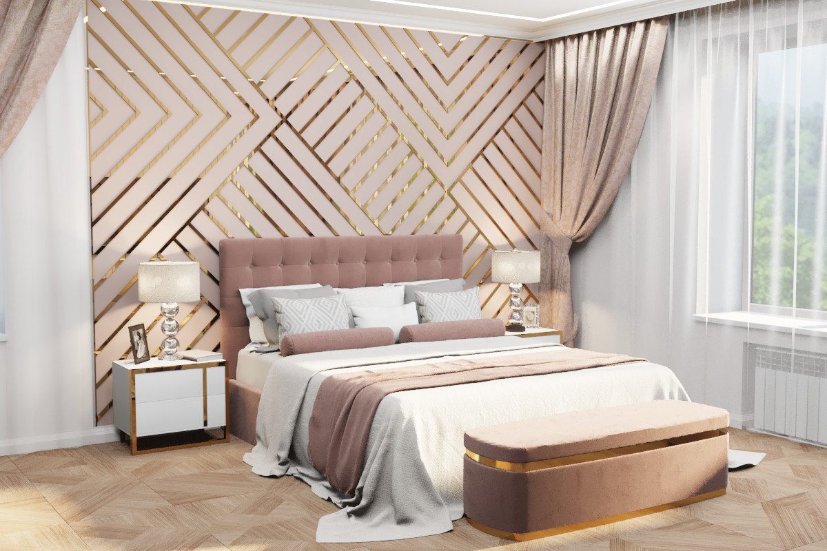 Проект интерьера двухэтажного дома