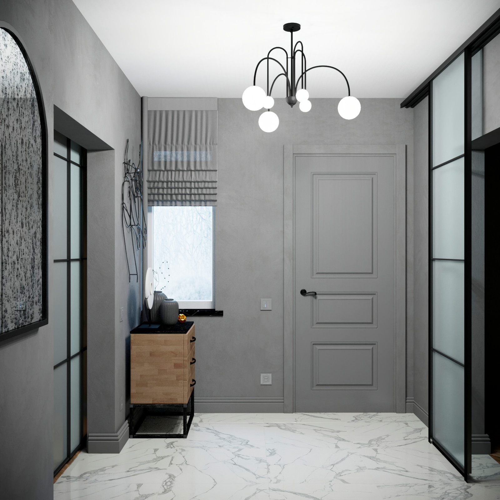 Визуализация квартира 90 м2