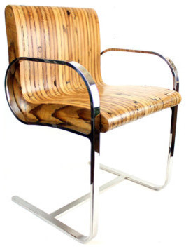 Reclaimed Wood Club Chair by Made for Each Other