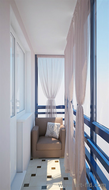 Закрытая лоджия в ЖК Живой ручей, в Санкт-Петербурге