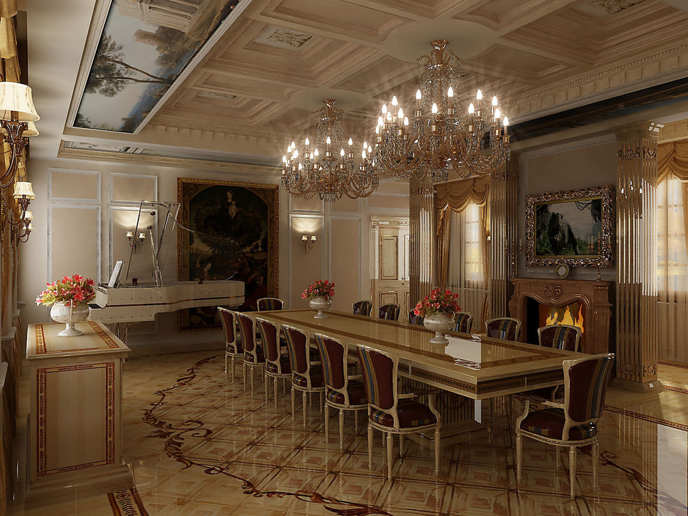 Интерьер частного жилого дома