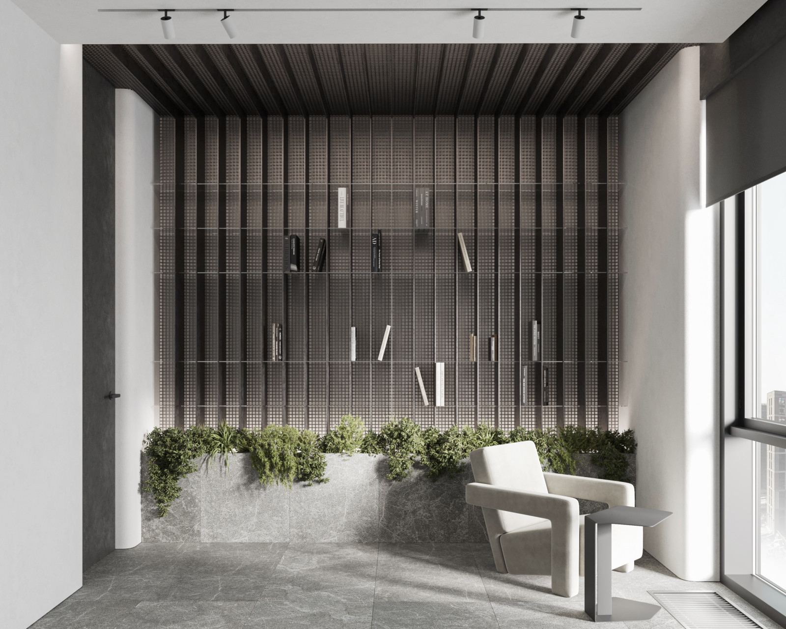 Кабинет в современном стиле