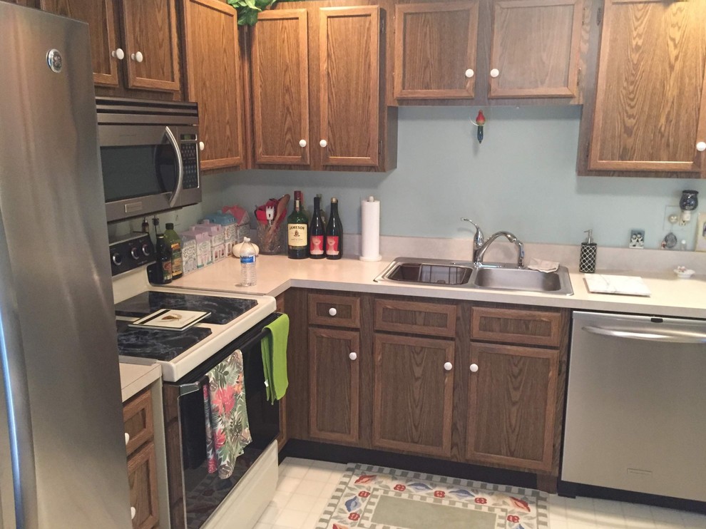 Kitchen remodeling in townhouse