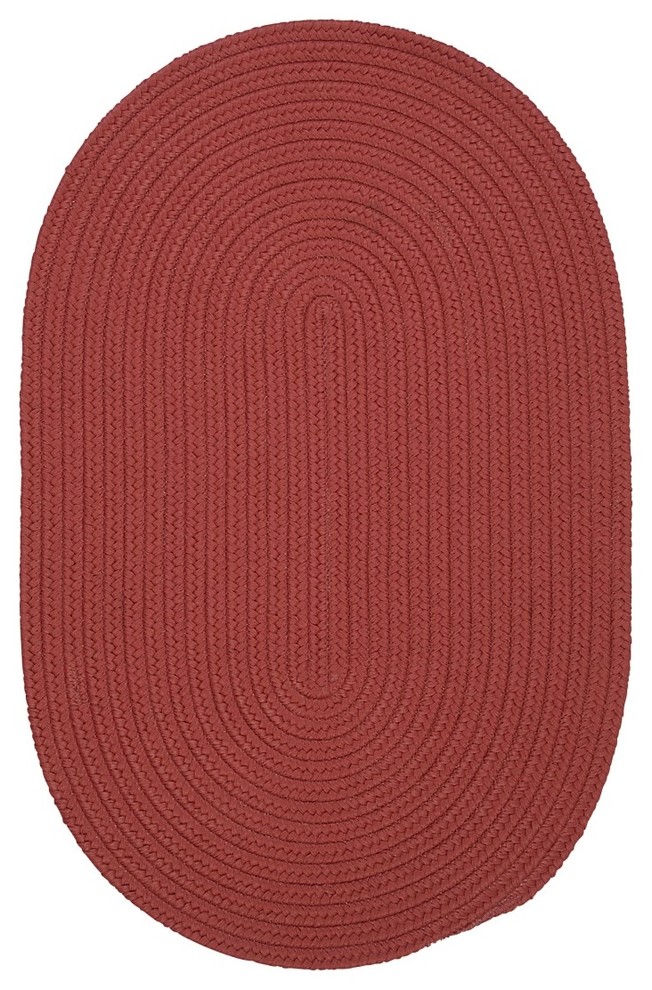 Colonial Mills Boca Raton Terracotta Rug, 2x3, 2x8 Contemporary