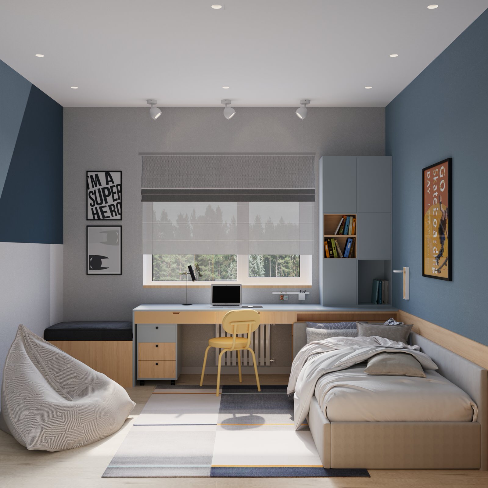 Проект загородного дома д. Трушковы