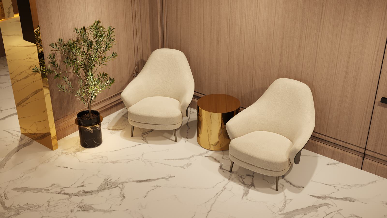 Холл отеля Golden Ring