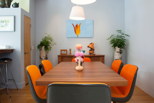 My Houzz: Mark & Rick contemporary-dining-room