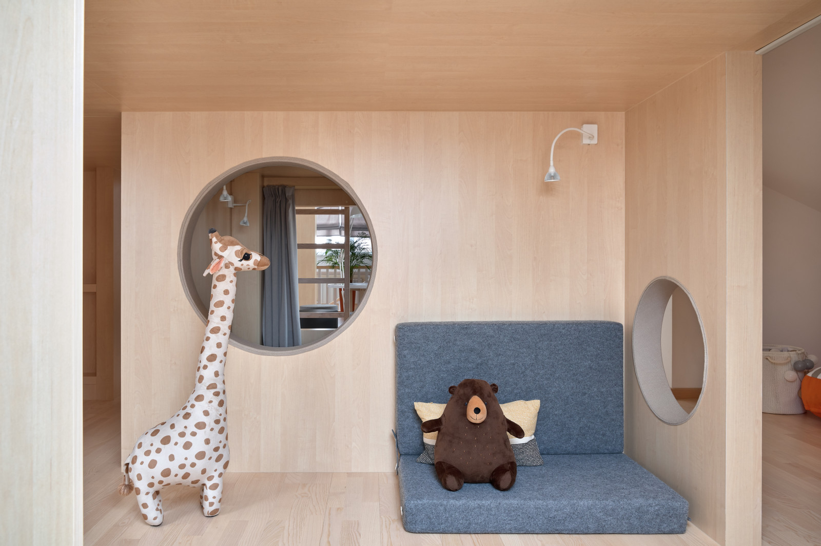 Мансарда для детей.  Публикация AD