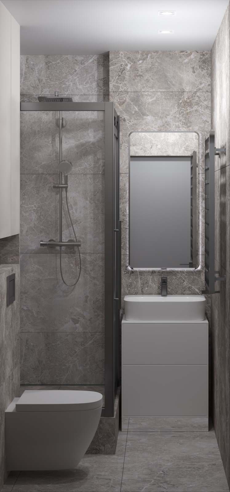 Дизайн-проект квартиры в ЖК Лучи 38 м2