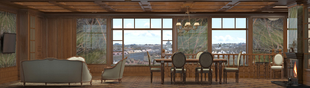 Кабинет в пентхаусе 1