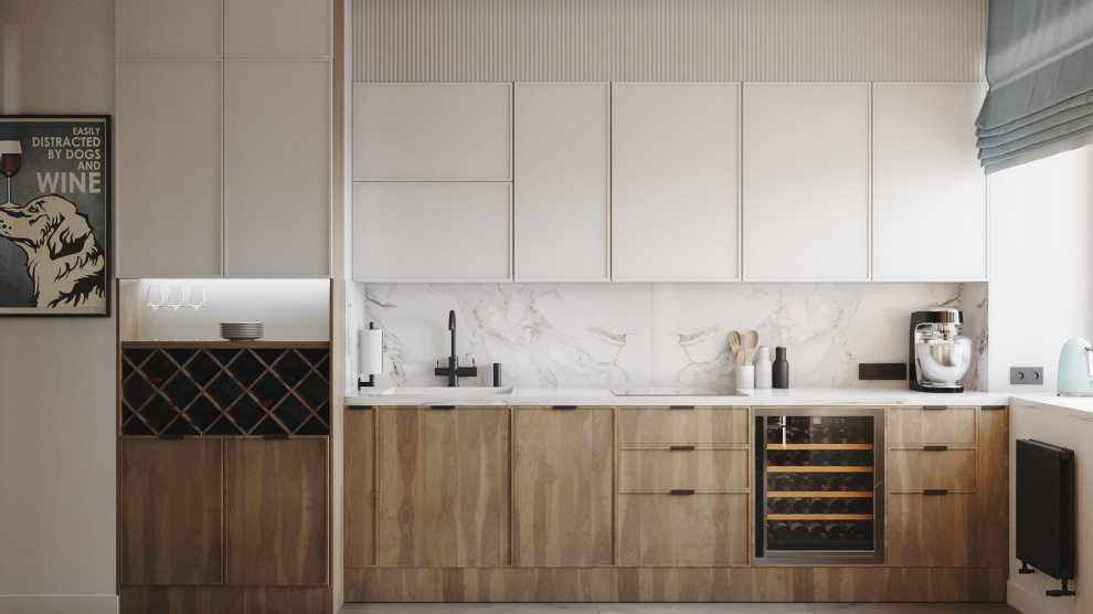 Квартира в ЖК Резиденции Архитекторов для молодой пары с двумя котами, 63 кв.м.