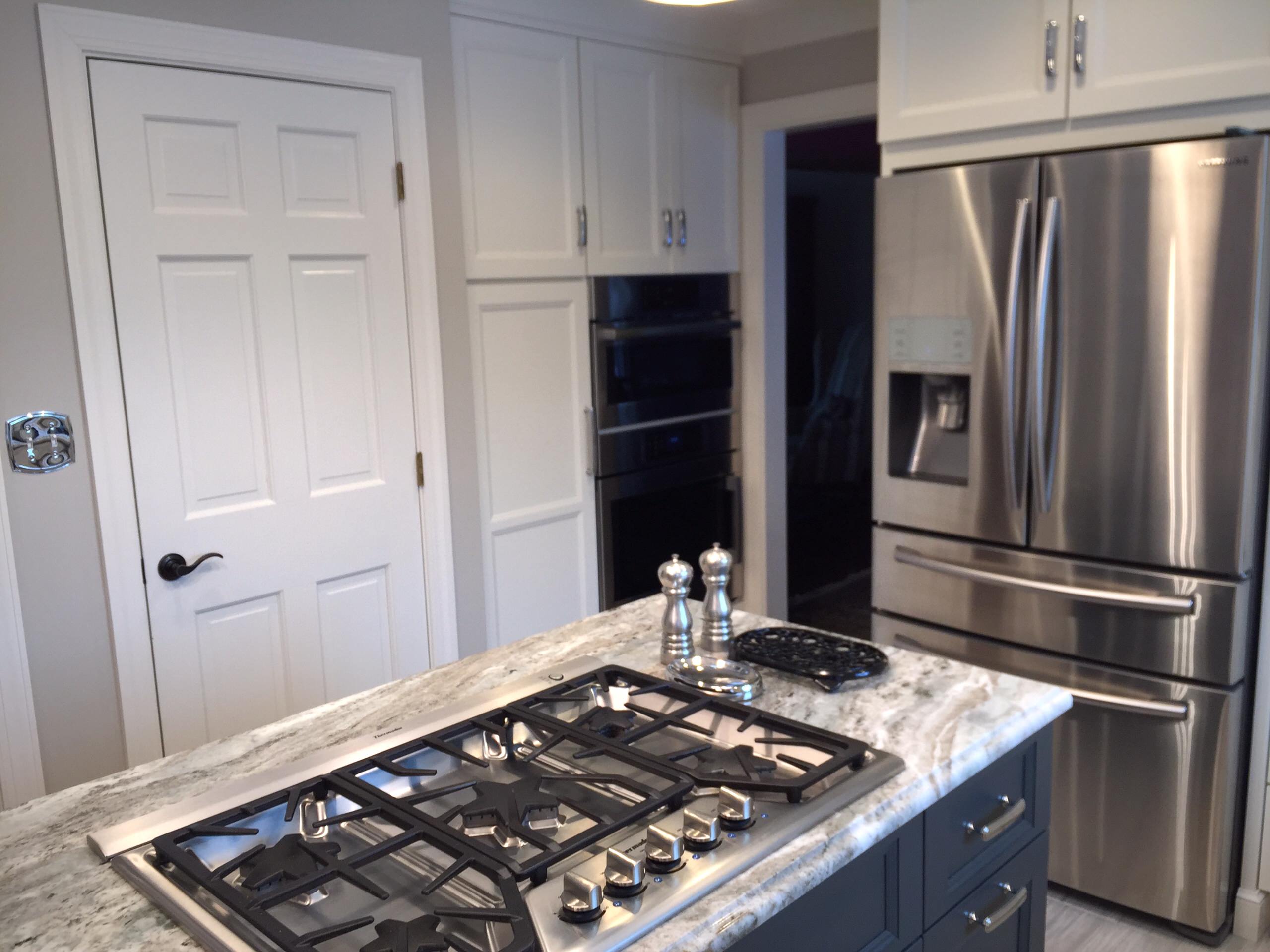 White & Gray Kitchen Remodel in Chambersburg, PA