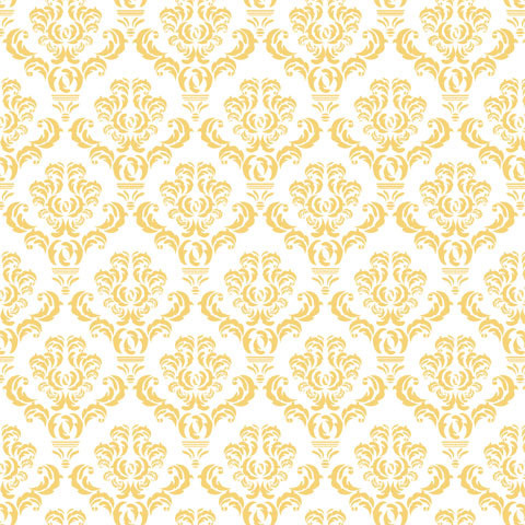 Gold Leaf Damask Shelf Paper Drawer Liner Transitional Drawer