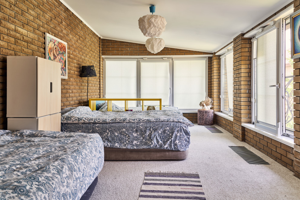 Гостевой загородный дом в Подмосковье, спальня