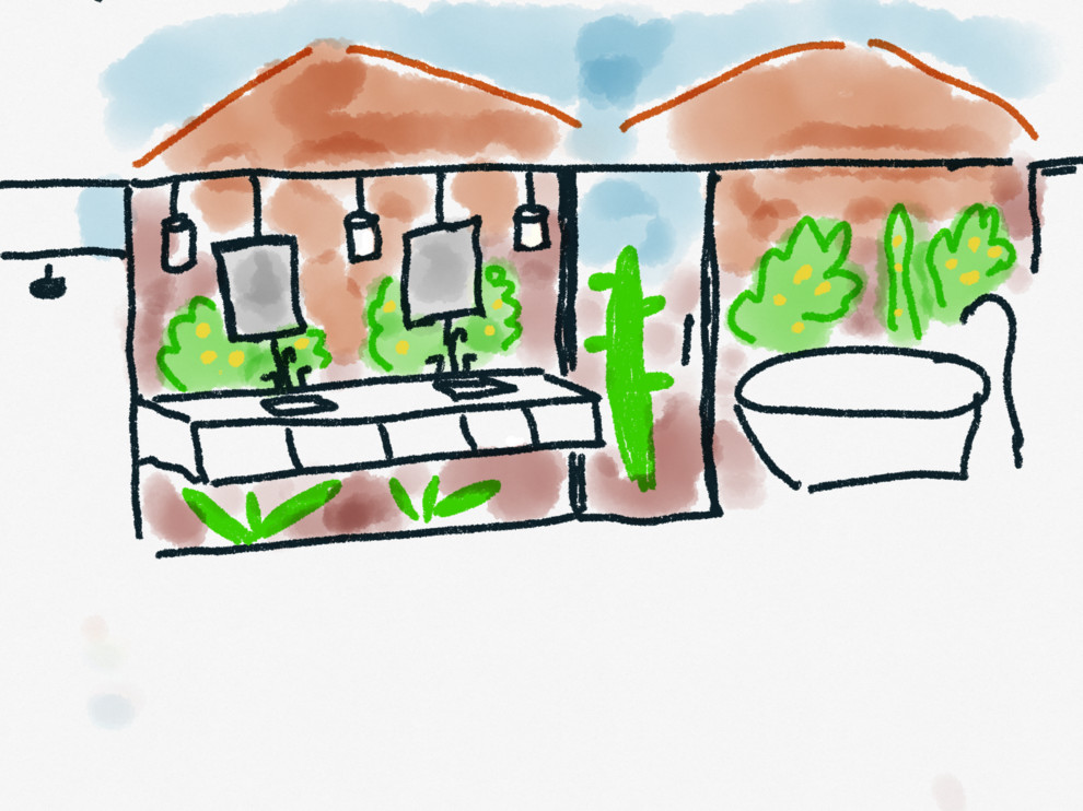 Should all the window frames in a house be the same color?