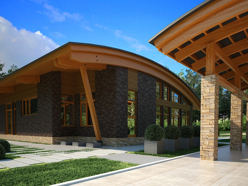 Проект одноэтажного дома