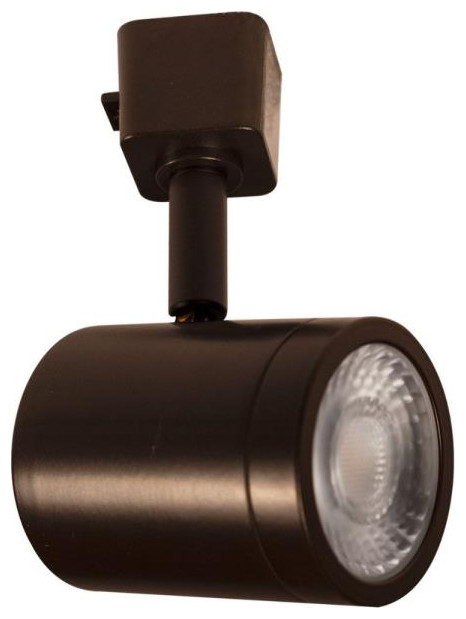 WAC Lighting H-801Charge, 5.88" 11W LED H Track Head, Pack of 6, Bronze