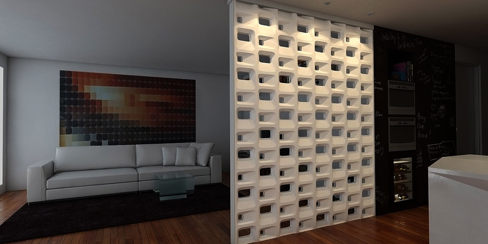 3D блоки для перегородок