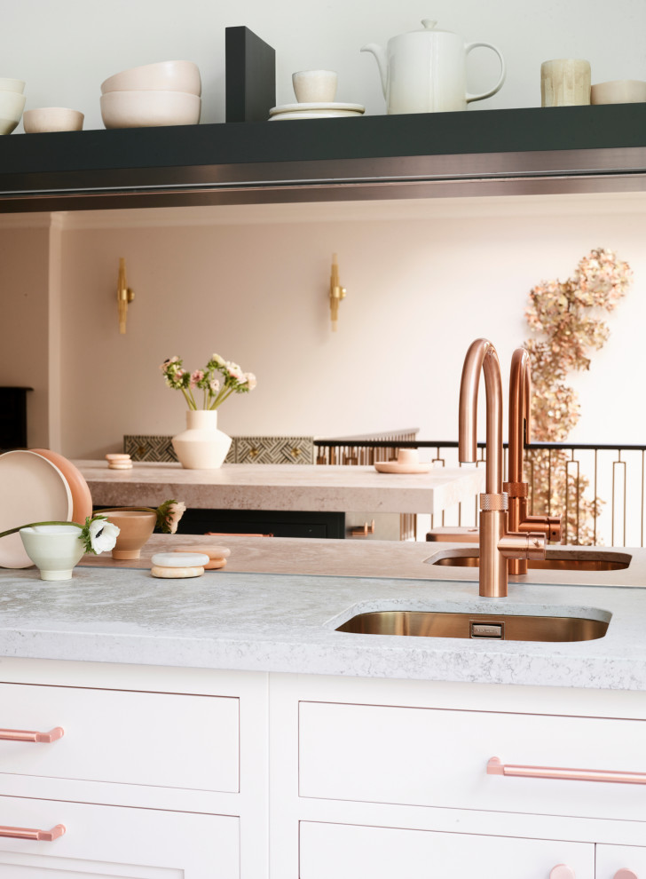 Contemporary kitchen in London.