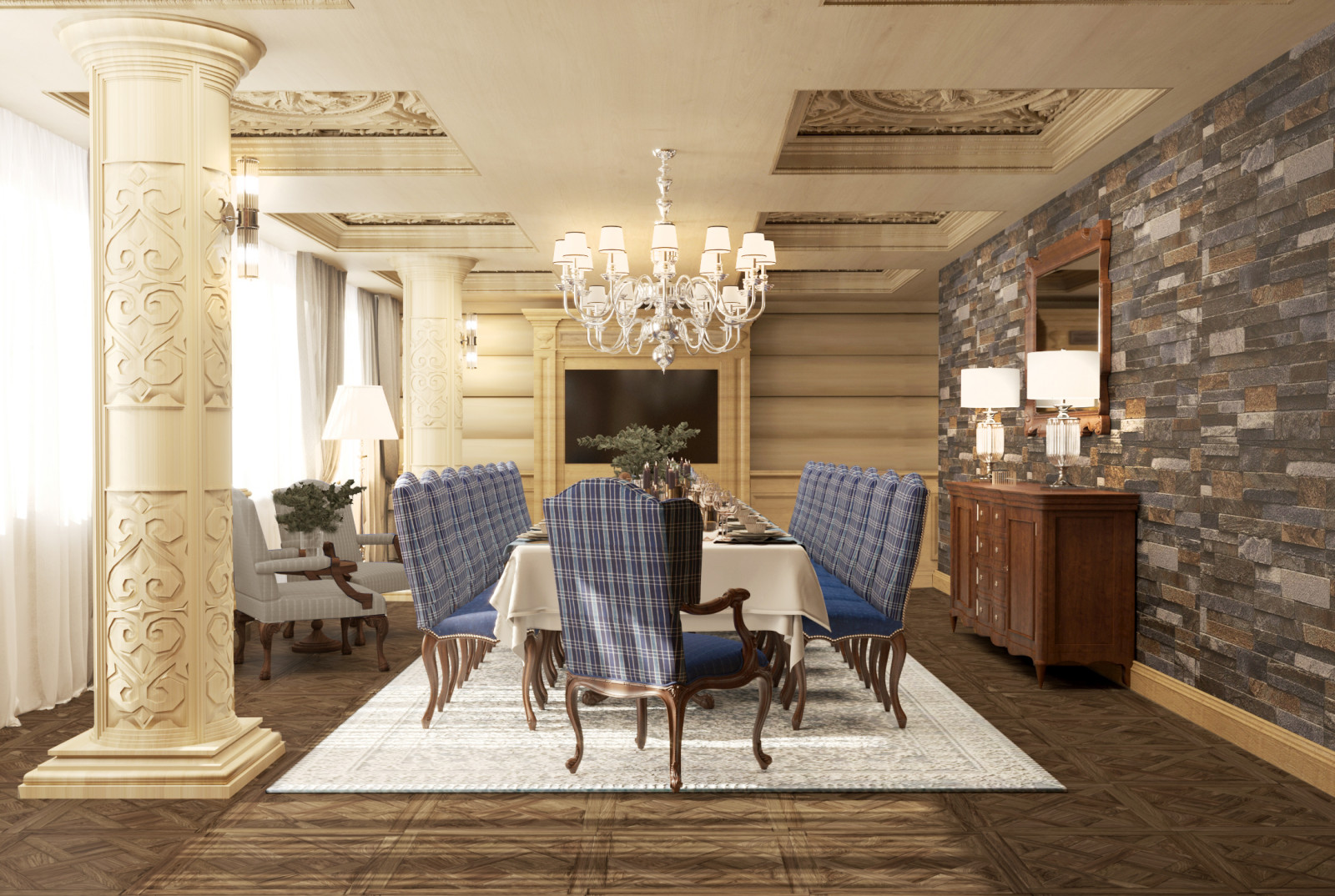 Дом из кедра