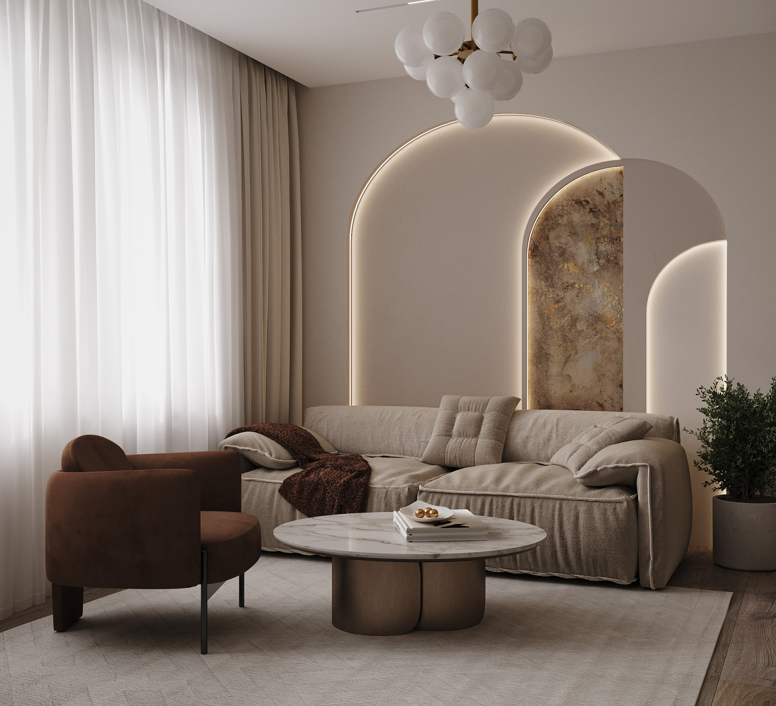 Проект 3-х к.кв. 83 кв.м.