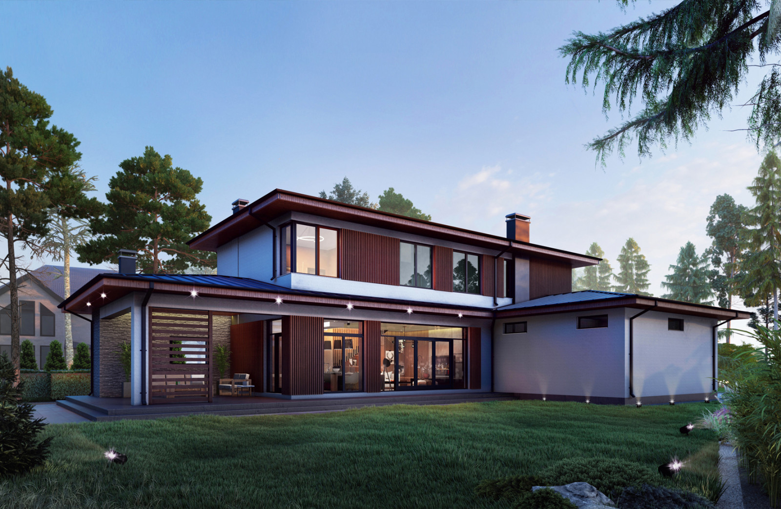 wizualizacja indywidualnego domu