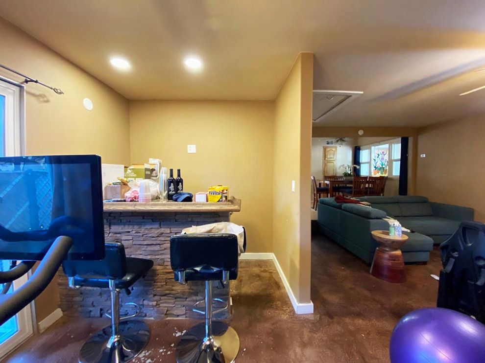 Garage re-do in RPV