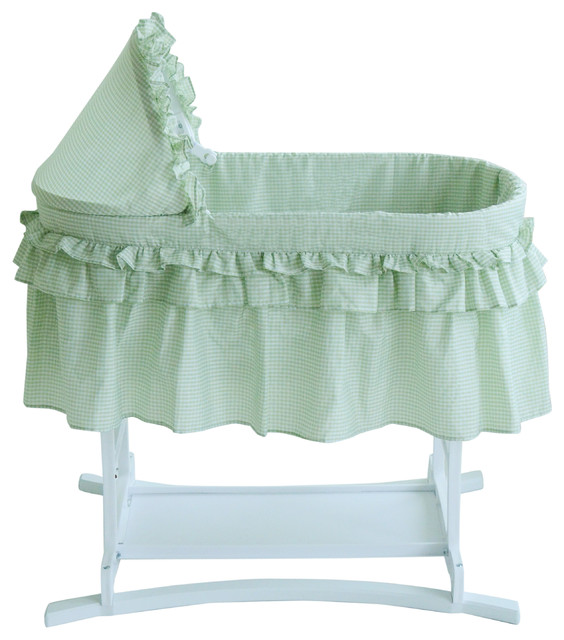 LaMont Home With Half Gingham Skirt, Blue Traditional