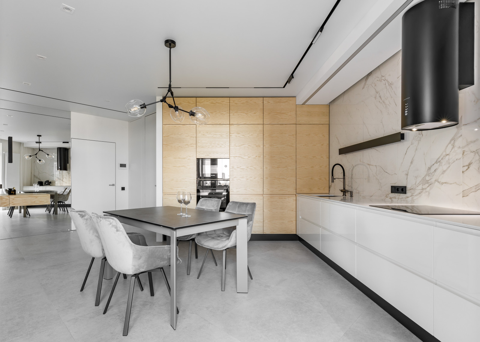 Кухня в стиле минимализм