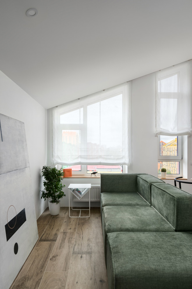 Мансарда со спальней на антресоли