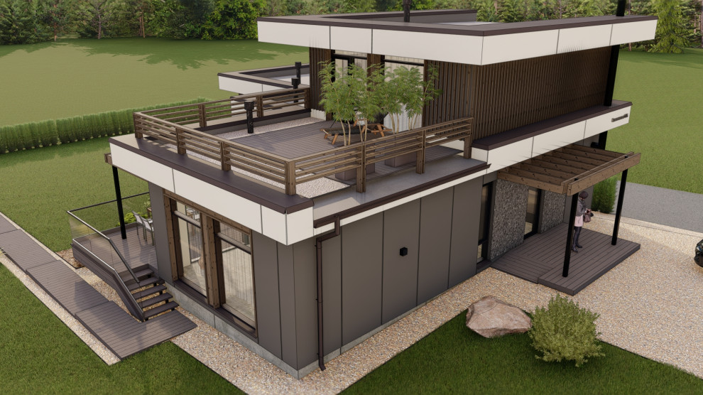 Реконструкция каркасного дома в г. Казань