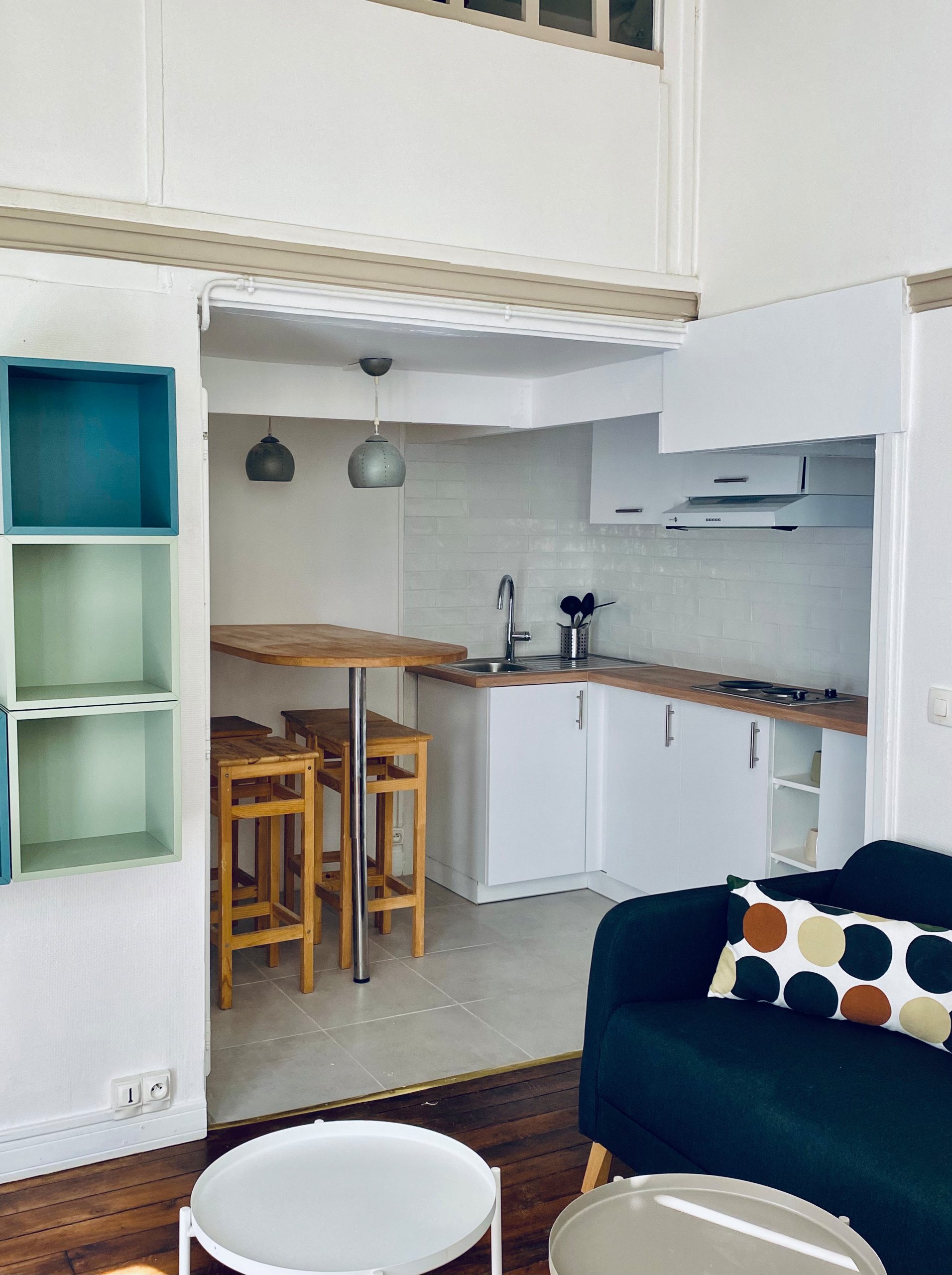 Création d'une mezzanine dans un petit espace