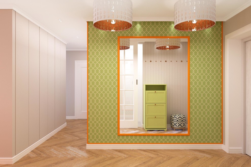 Квартира со свежим цветовым решением