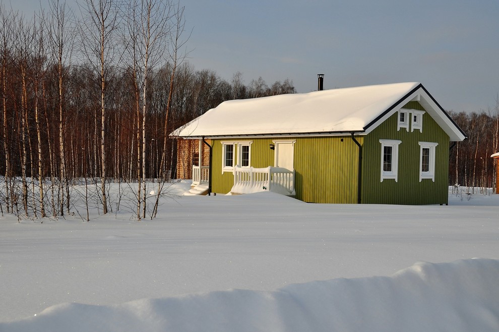 Поселок Ясногорье Московская область Норвежский дом