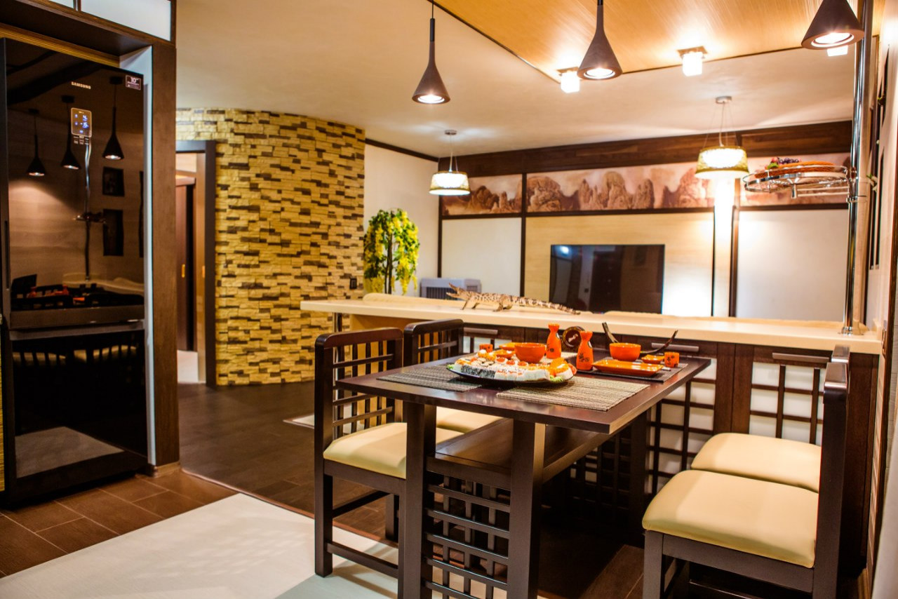 Проект, выполненный по заказу luxe12. Стиль Японский.