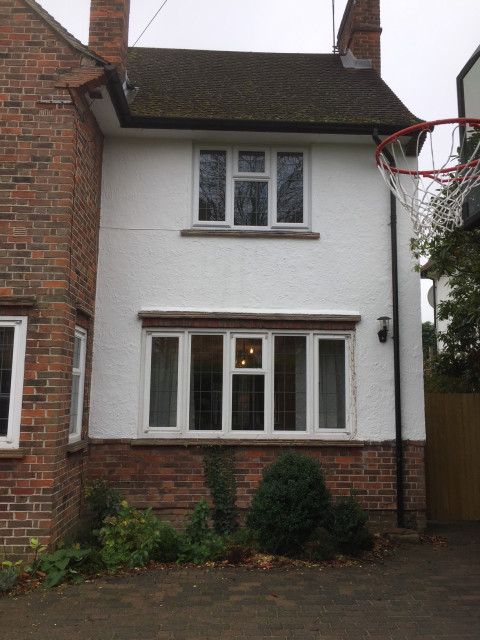 Ashwood Rd, Woking amerikansk-craftsman-hus-og-facade