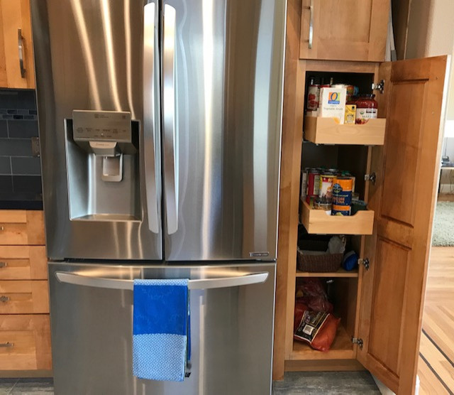 Oakland Hills Blue Kitchen