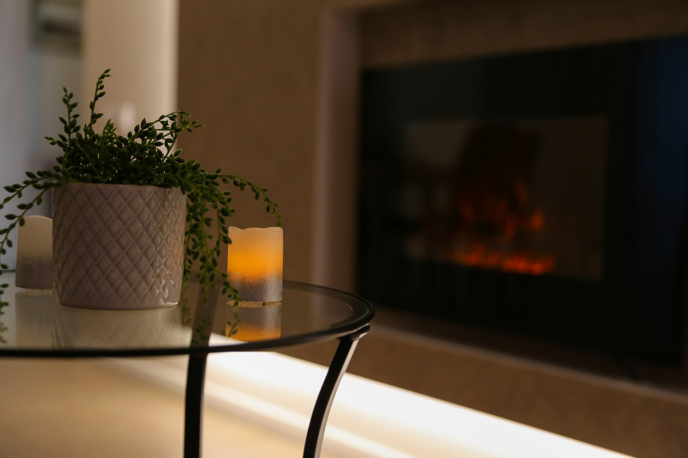 Современная квартира в мягких цветах