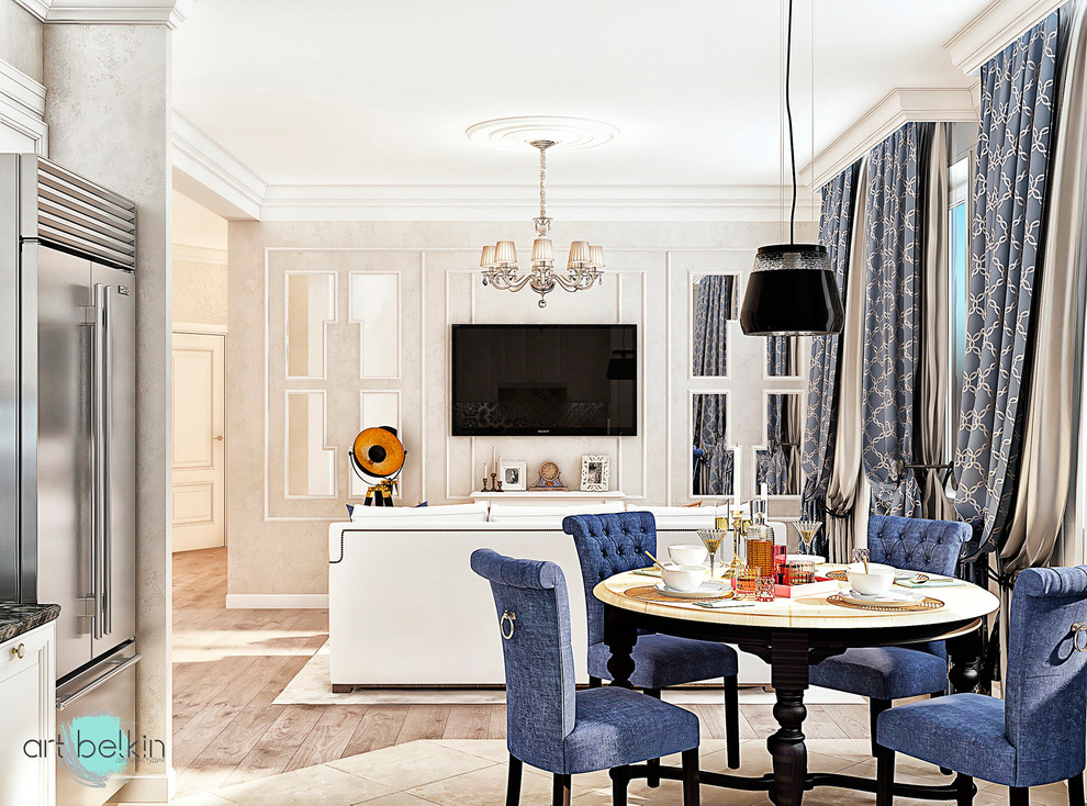 Квартира в неоклассическом стиле