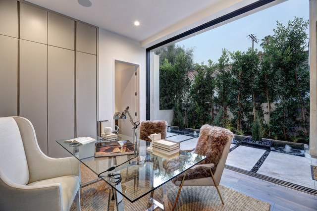 West Hollywood Modern modern-arbeitszimmer